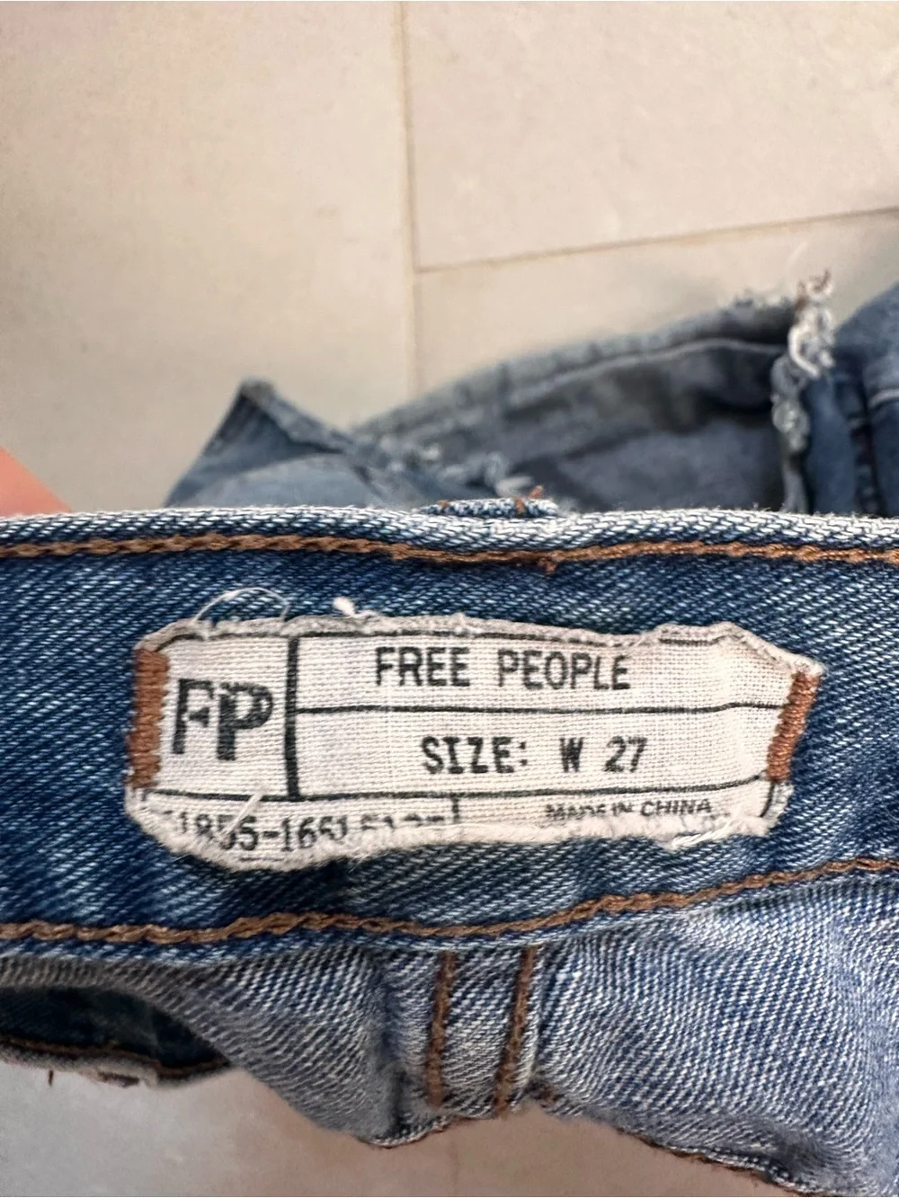 Free People Denim Shorts